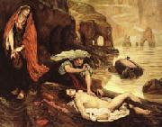 Ford Madox Brown Don Juan Discovered by Haydee oil